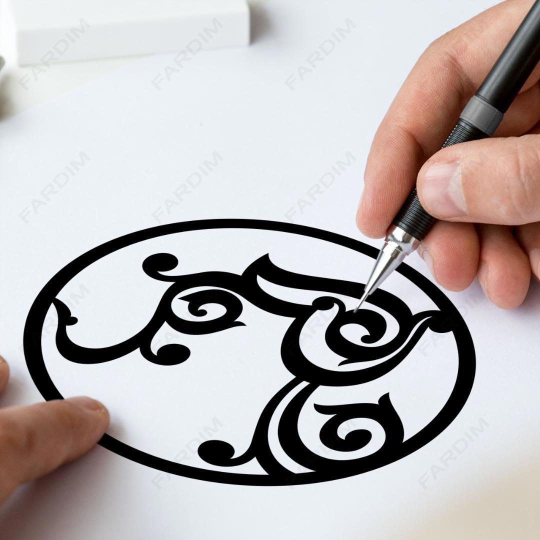 وکتور طرح نگاره پرنده کد A132437